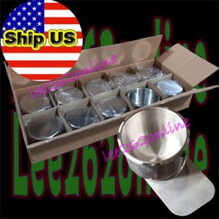 Newly listed 10PCS STAINLESS STEEL POKER TABLE SLIDE UNDER CUP HOLDER 