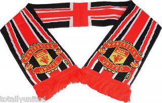 Manchester United Union Jack Scarf Official Licensed Man Utd, Mufc 