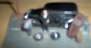 Mercedes Hearse Cemetary Funeral Casket Coffin Display Model