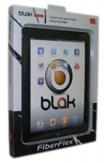 Blak FIBERFLEX Snap on Case+Screen Protector Apple iPad