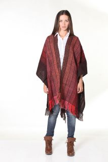 MANOS DEL URUGUAY – Ruana, Shawl, knit Poncho, Pashmina, Wrap , Wool 