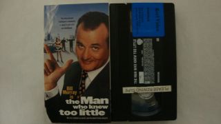 The Man Who Knew Too Little (VHS, 1998), Bill Murray