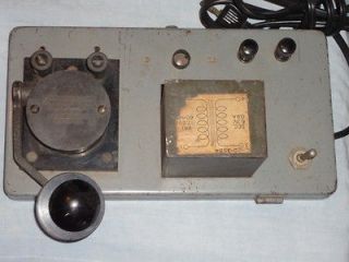 working US Army Signal Corps FLAME PROOF KEY J 5 A telegraph morse 