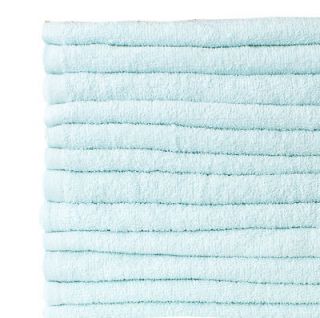 Lot 12 Pieces Solid Hand Dish Towel WHOLESALE Aqua Color