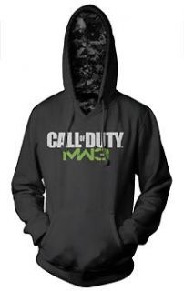 Call of Duty Modern Warfare 3 MW3 Logo Camo Lining Pullover Mens 