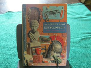 The Golden Book Encyclopedia Book 1 1959 Hard Cover