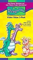 Dragon Tales 3 Pack   Volumes 4 6 VHS, 2001, 3 Tape Set