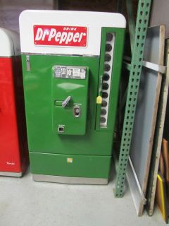 Restored VMC 110 Dr. Pepper Soda Machine in Atlanta Ga