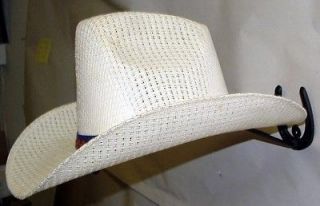 horseshoe Cowboy hat store type display racks western iron art made 