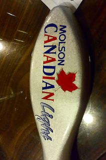 COMMERCIAL LARGE MOLSON CANADIAN LIGHT BEER,KEG,DRAFT​,TAP HANDLE