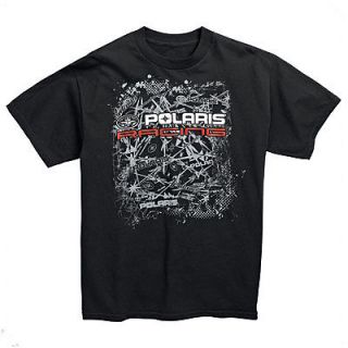 OEM Polaris Mens Black Leader Tee Shirt Size 2XL