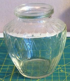 White House Vinegar Apple Jelly Jar   Embossed Vs    Large 5 size