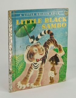 Little Black Sambo ~HELEN BANNERMAN ~A Little Golden Book 1948 ~O