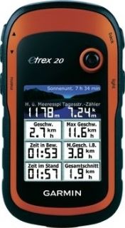   GARMIN ETREX 20 Mapping Handheld GPS GLONASS Waterproof Geocaching