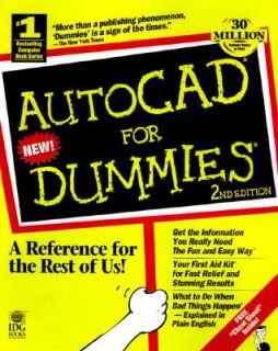 AutoCAD Release 14 for Dummies by Bud E. Smith 1997, Paperback