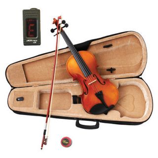 Newly listed NEW Crescent 4/4 MAPLE ACOUSTIC Violin+CASE+RO​SIN 