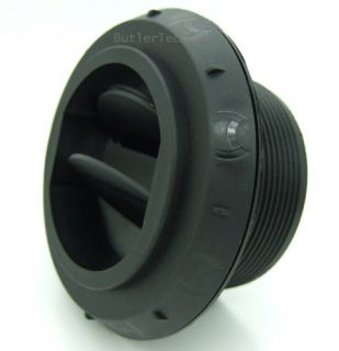   60mm Closer for EBERSPACHER heater or Webasto heater ducting (Black