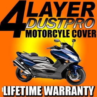 Motorcycle Scooter Bike 4 Layer MOTO Cover Outdoor Rain Snow Sun Dust