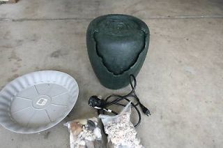 Indoor or Outdoor Fountain Table or Counter Top Fountain w/pump