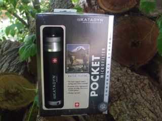 Katadyn Pocket Microfilter Water Filter 8013618 New