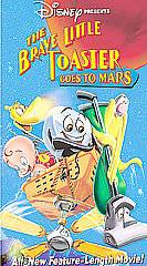 The Brave Little Toaster Goes to Mars VHS, 1998, Clam Shell