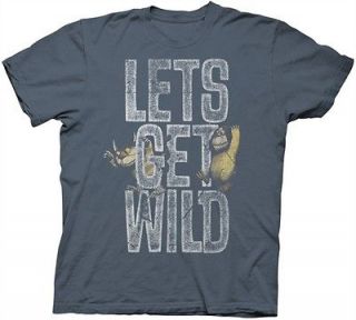 Where The Wild Things Are Lets Get Wild Pop Culture Funny Adult Medium 