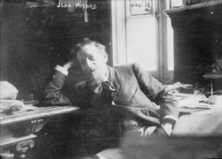   photo Jean Ricard leaning against desk Vintage Black & White Phot c4