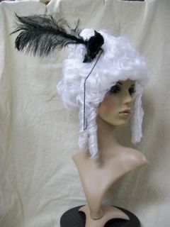 Ghost of Marie Antoinette Wig Goth Colonial Drag Queen Victorian 