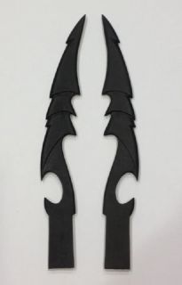   Blades RAW set of 2 for costume or display not mask helmet prop