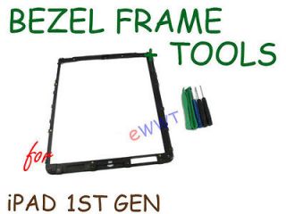 Replacement Mid Middle Chassis Frame Bezel Part+Tools for iPad 1st Gen 
