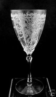 Pottery & Glass  Glass  Glassware  Elegant  Fostoria  Etched 