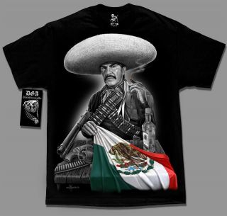 Mexicano Mexican Flag Emilio Fernandez El Indio M 4XL T Shirt DGA 