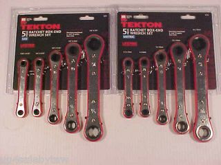 10 pc. Ratchet Box End Wrench Set SAE AND METRIC   LIFETIME 