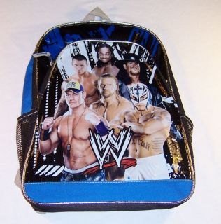 NEW WITH TAGS WWE BACKPACK FEATURING JOHN CENA & 5 OTHER WRESTLERS