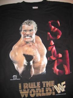 SID VICIOUS WWF Wrestling T shirt RULE THE WORLD