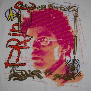 VINTAGE PRINCE SIGN OF THE TIMES WORLD TOUR 87 T  SHIRT 1987 1980S M 