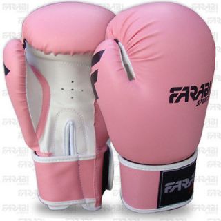   SPORTS ladies boxing gloves top quality synthetic leather Size 16 OZ