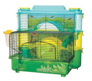   SAM 3 Story Rainforest Jungle Play Hamster Gerbil Small Animal Cages