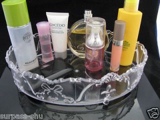 The crystal acrylic roses oval 1p cosmetics storage box cosmetic box 