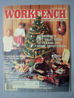 WORKBENCH Magazine Gifts Selections To Please The Home Craftsman 