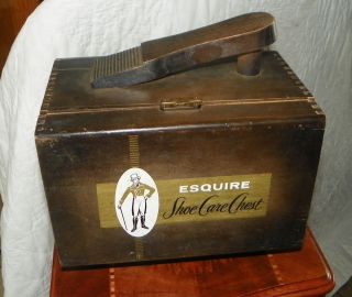 esquire shoe shine box in Shoe Accessories