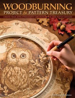 Woodburning Project & Pattern Treasury (Paperback)