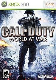 Call of Duty World at War Xbox 360, 2008