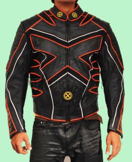 XMEN Special Logans Wolverine Heavy Duty Motorcycle Biker Leather 