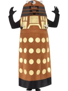 Adult Mens Dr Who Dalek TV & FILM Licensed Smiffys Fancy Dress Costume