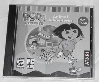 Video Game Atari Dora The Explorer Animal Adventures Ages 3+ Nick Jr.