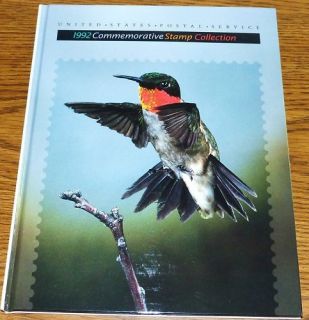US 1992 Commemorative Stamp Yearbook HC USPS Book Only New