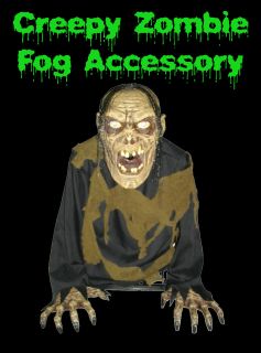   LifeSize~ANIMATED ZOMBIE~Fog Machine Accessory Halloween Haunt Prop