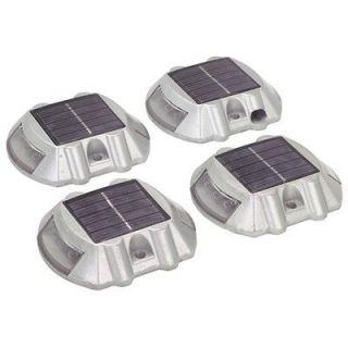 Pack Solar LED Pathway Driveway Lights Dock Path Step Road Safety 