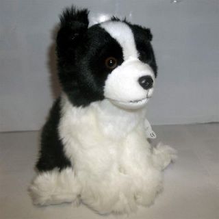 Great Gift  Floppy Floppy Border Collie Scottie Dog Plush Stuffed Toy 